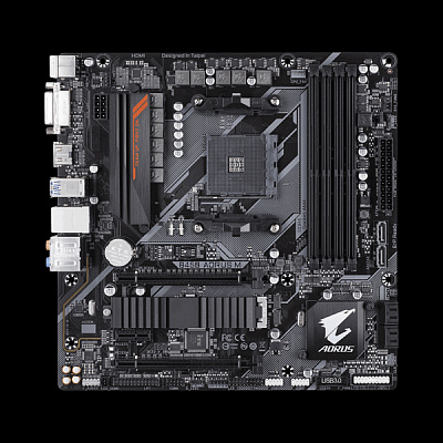 Материнская плата GIGABYTE B450 AORUS M (Новая) – фото
