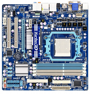 Материнская плата GIGABYTE GA-880GM-UD2H – фото