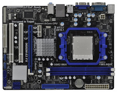 Материнская плата ASROCK 960GM-S3 FX – фото