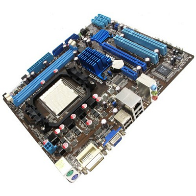 Материнская плата ASUS M4A78LT-M LE  – фото