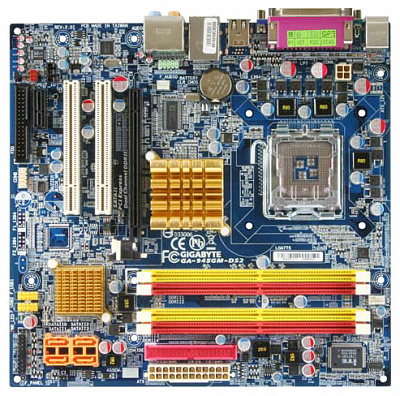 Материнская плата GIGABYTE GA-945GMF-DS2 – фото