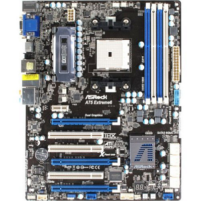 Материнская плата ASROCK A75 EXTREME6 – фото