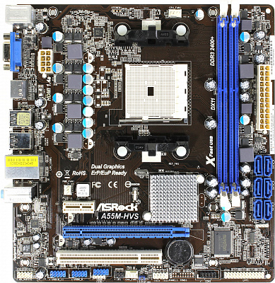 Материнская плата ASROCK A55M-HVS – фото