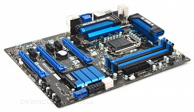 Материнская плата MSI Z77A-G45 – фото