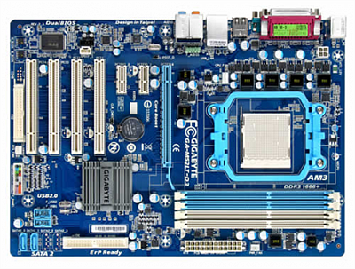 Материнская плата GIGABYTE GA-M52LT-D3 – фото