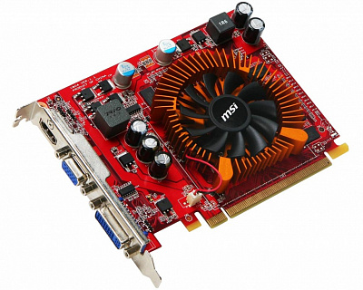 Видеокарта MSI GEFORCE GT220 1Гб – фото