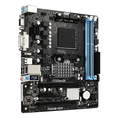 Материнская плата ASROCK 760GM-HDV – фото