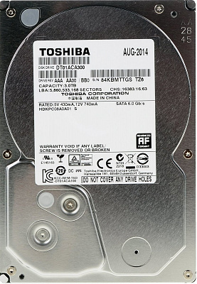 Жесткий диск TOSHIBA DT01ACA300 3Тб #3 – фото