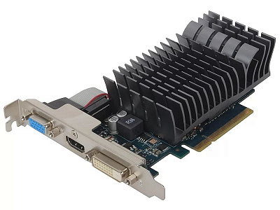 Видеокарта ASUS GEFORCE GT630 SILENT 2Гб – фото