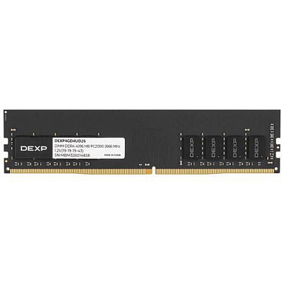 Оперативная память DEXP DEXP4GD4UD26 DDR4 4Гб – фото