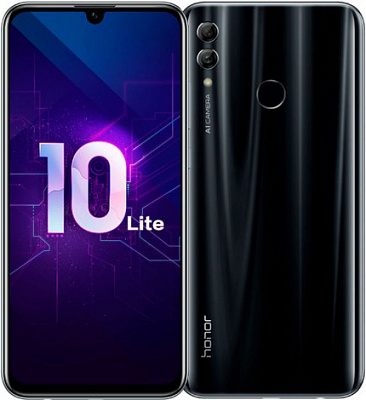 Смартфон HONOR 10 LITE 32Гб BLACK (Новый) – фото