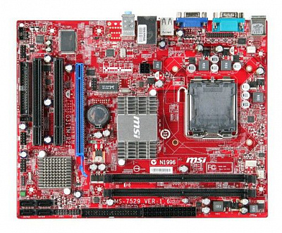 Материнская плата MSI G31TM-P21 – фото