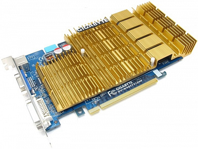 Видеокарта GIGABYTE GEFORCE 8500GT 512Мб – фото