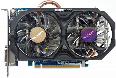 Видеокарта GIGABYTE GEFORCE GTX750 TI WINDFORCE 2Гб – фото