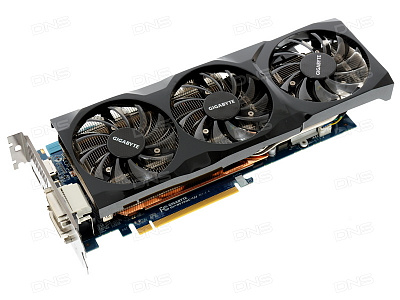 Видеокарта GIGABYTE GEFORCE GTX570 1Гб – фото