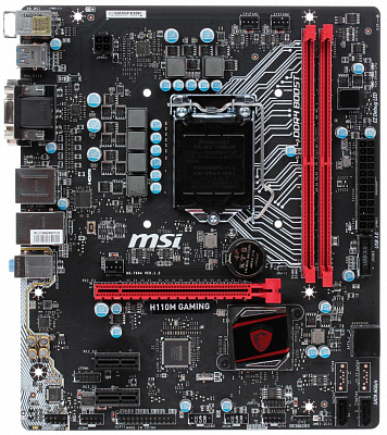 Материнская плата MSI H110M GAMING – фото