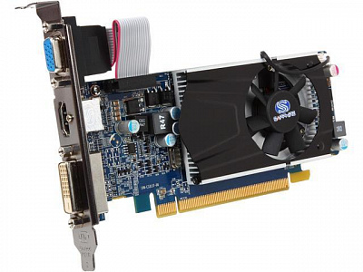 Видеокарта SAPPHIRE RADEON HD6570 1Гб  – фото
