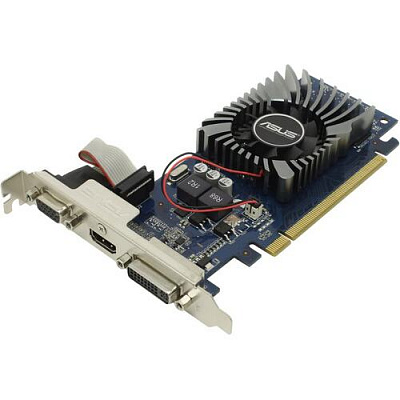 Видеокарта ASUS GEFORCE 210 SILENT 1Гб – фото