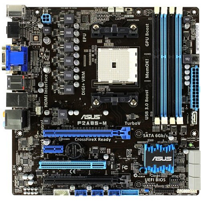 Материнская плата ASUS F2A85-M LE  – фото