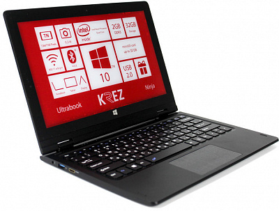 Ноутбук KREZ NINJA TM1102 B32 – фото
