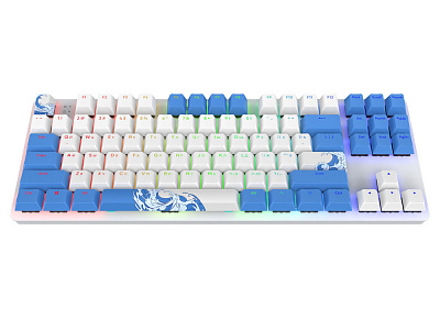 Клавиатура RED SQUARE KEYROX TKL AQUARIUS WHITE  – фото