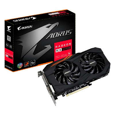 Видеокарта GIGABYTE RADEON RX 570 AORUS 4Гб – фото