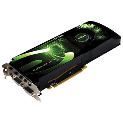 Видеокарта EVGA GEFORCE 9800GTX 512Мб – фото