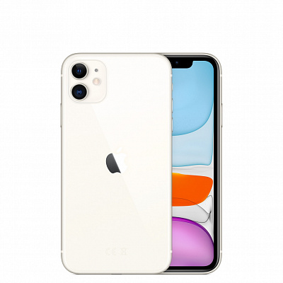 Смартфон APPLE IPHONE 11 WHITE 128Гб (Новый) – фото