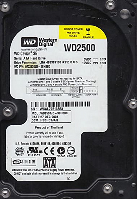 Жесткий диск WD WD2500JD 250Гб #3 – фото