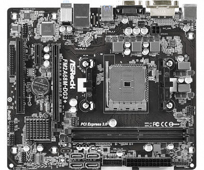 Материнская плата ASROCK FM2A68M-DG3+ – фото