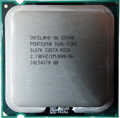 Процессор INTEL PENTIUM E5400 – фото