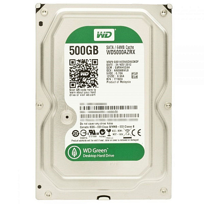 Жесткий диск WD WD5000AZRX 500Гб #1 – фото