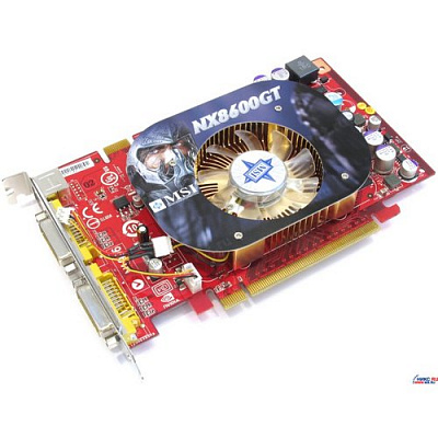 Видеокарта MSI GEFORCE 8600GT 256Мб – фото