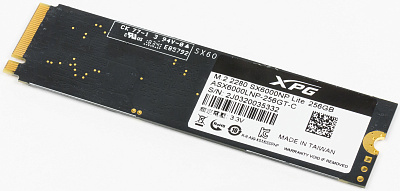 Накопитель SSD M.2 ADATA XPG SX6000 LITE 256Гб(Новый) – фото