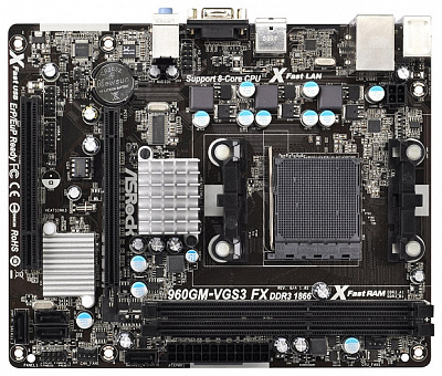 Материнская плата ASROCK 960GM-VGS3 FX – фото