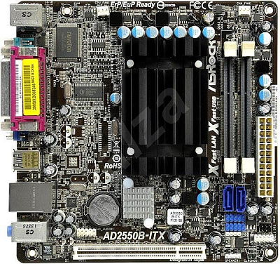 Материнская плата ASROCK AD2550B-ITX – фото