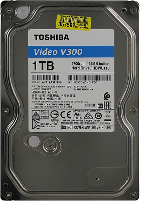 Жесткий диск TOSHIBA HDWU110UZSVA 1Тб #1 – фото