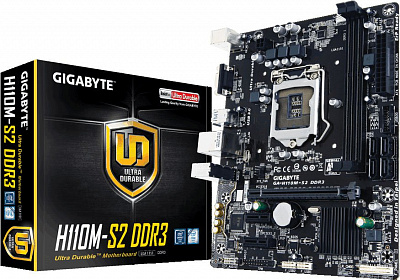 Материнская плата GIGABYTE GA-H110M-S2 – фото