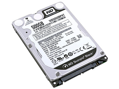 Жесткий диск для ноутбука WD WD5000BPKT 500Гб – фото