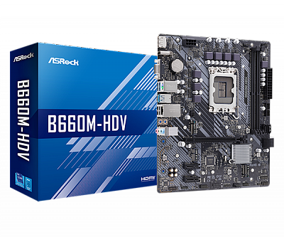 Материнская плата ASROCK B660M-HDV – фото