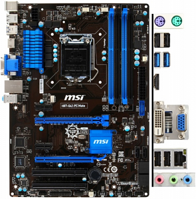 Материнская плата MSI H87-G41 PC MATE – фото