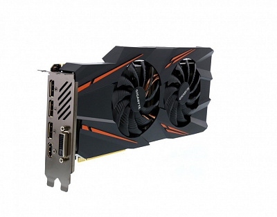 Видеокарта GIGABYTE GEFORCE GTX1070 WF OC 8Гб – фото