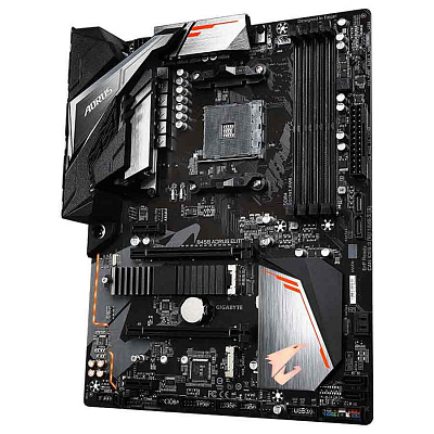 Материнская плата GIGABYTE B450 AORUS ELITE V2 – фото