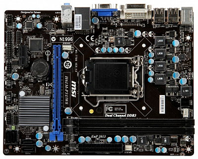 Материнская плата MSI H61M-P31 – фото