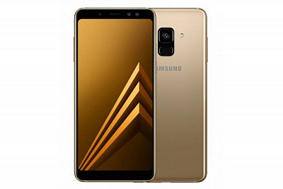 Смартфон SAMSUNG GALAXY A8+ GOLD – фото