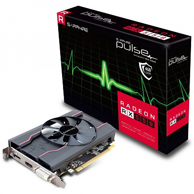 Видеокарта SAPPHIRE RADEON PULSE RX550 4Гб – фото