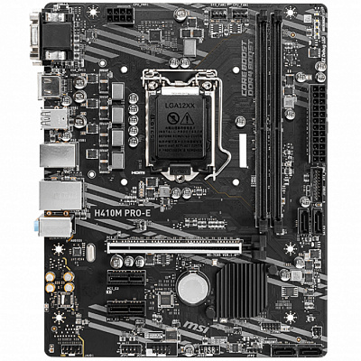 Материнская плата MSI H410M PRO-E – фото