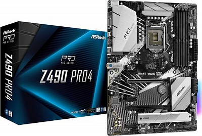 Материнская плата ASROCK Z490 PRO4 – фото