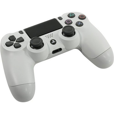 Геймпад PLAYSTATION DUALSHOCK 4 WHITE (Новый) – фото