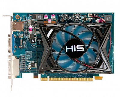 Видеокарта HIS RADEON HD6670 1Гб – фото